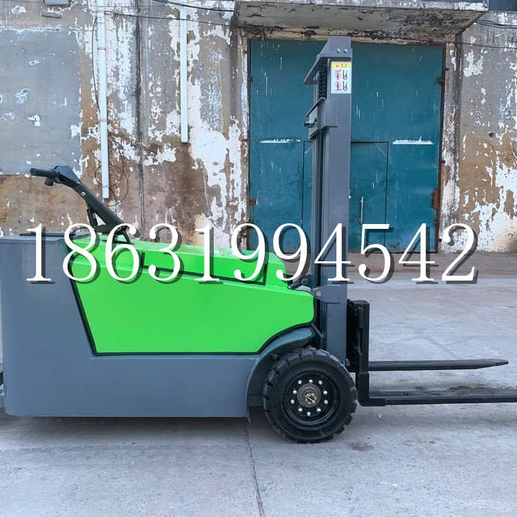 扶绥县小型电动叉车1吨2吨步行站驾式电瓶堆高充电装卸车液压升降车铲车
